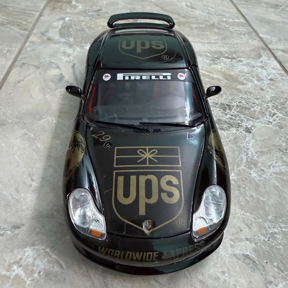 Brown Porsche Carrera 911 Diecast Car